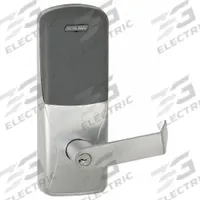 SCHLAGE ELECTRONICS Electronic Keyless Lock: Proximity, ADA Compliant, Chrome (MPN CO200CY70 PR RHO 626 BD). Key specifications — Product Type: Electronic Keyless Lock; Manufacturer Part Number: CO200CY70 PR RHO 626 BD; Access Method: Proximity; Key Override Options: Schlage 6 Pin Everest 29 S123 Keyway.
