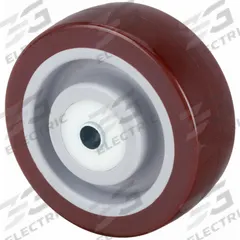 APPROVED VENDOR Caster Wheel: 4 in Wheel Dia., 1 1/2 in Wheel Wd, Polyurethane, 375 lb Load Rating (MPN 26Y362). Key specifications — Brand: APPROVED VENDOR; Wheel/Tread Color: Red.