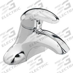 AMERICAN STANDARD Low Arc Bathroom Faucet: Reliant 3, Cast Brass, Chrome Finish, 0.5 gpm Flow Rate (MPN 7385050.002). Key specifications — Includes: Adjustable Hot Limit Safety Stop; Brand: AMERICAN STANDARD; Series: Reliant 3.