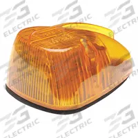 MAXXIMA Clearance Light: Marker Light, LED, Triangle, Surface Mount, Amber, Hole, IP67 (MPN M20311Y). Key specifications — Lens Color: Amber; Brand: MAXXIMA; Lighting Technology: LED; Mount Type: Hole; SAE Lens Code: P2.