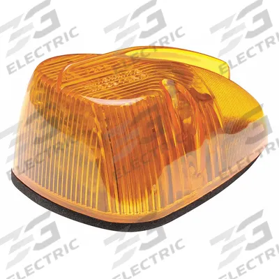 MAXXIMA Clearance Light: Marker Light, LED, Triangle, Surface Mount, Amber, Hole - Marker Lights