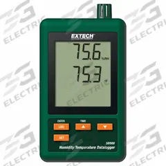 EXTECH Data Logger: 10%to 90% Relative Humidity Measured, 32°F to 122°F, 0°C to 50°C, Included, NIST (MPN SD500-NIST). Key specifications — Interface: RS-232; Parameters Measured: Relative Humidity; Brand: EXTECH; Features: This Humidity/ Temperature Datalogger Records Data on an SD Card in Excel Format for Easy Transfer to a PC for Analysis; Includes: (6) AAA Batteries; Software Options: Software Available Separately; Data Logger Type: Temperature.