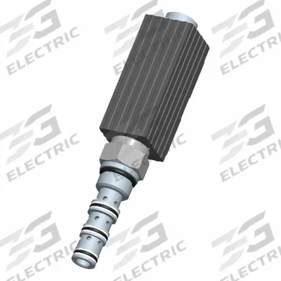 BUCHER HYDRAULICS Cartridge Valve: Steel, Screw-In, Three Positions, Screwdriver Adjustment - Solenoid Cartridge Valves