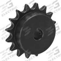 TSUBAKI Single Strand Sprocket: 50, For 5/8 in Chain Pitch, 5/8 in Bore Dia, 16 Teeth, Steel (MPN 50B16FJ). Key specifications — Brand: TSUBAKI.