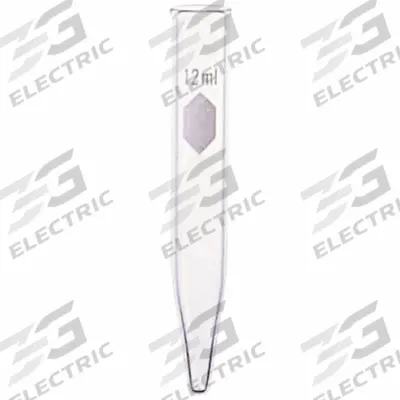 KIMBLE Centrifuge Tube: 12 mL, Centrifuge Tube, 17 mm Body Dia, 118 mm Overall Ht - Glass Centrifuge Tubes