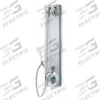 BRADLEY Shower Faucet Panel: S23, 37 5/8 in Overall Ht, 6 3/4 in Overall Wd, 3 1/8 in Overall Dp (MPN S23-1061). Key specifications — Brand: BRADLEY.