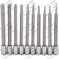 WESTWARD Socket Bit Set: 1 - 25 Pieces, 1/4 in Drive Size, 7 Pieces, 4 3/4 in Overall Lg, SAE (MPN 54TL91). Key specifications — attr1216280: Fixed Insert; attr1216283: WESTWARD; attr1225718: 1/4 in to 9/64 in; attr1227491: 1/4 in.