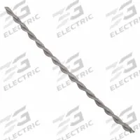 APPROVED VENDOR Wire Seal: Stainless Steel, 12 in Wire Lg, 1/4 in Wire Dia, 100 PK (MPN 2CEC6). Key specifications — Tool Required: Not Required; Wire Material: Stainless Steel; Brand: APPROVED VENDOR; Part Type: Wire Only; Body Color: Silver.