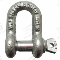 APPROVED VENDOR Anchor Shackle: Chain Shackle, 9,500 lb Working Load Limit, 1 1/4 in Wd Between Eyes (MPN 55AY36). Key specifications — Body Color: Silver; Brand: APPROVED VENDOR.