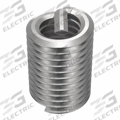 APPROVED VENDOR Helical Insert: Tanged Tang Style, Free-Running, M5-0.80 Thread Size, Plain - Free-Running Tanged Helical Inserts