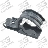 Clamp Back and Straps, Universal One-Piece: 2 in_1 1/2 in Trade Size, Steel (MPN UCSC150200). Key specifications — Manufacturer Part Number: UCSC150200; Color: Black; Compatible Conduit Trade Size: 1-1/2 in; 2 in; Compatible Conduit Type: EMT; FMC; IMC; Metallic Liquid Tight.