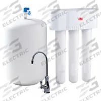 3M Reverse Osmosis System: 11.5 gpd, 16 in Overall Ht, 125 psi Max. Op Pressure, 100°F Max. Op Temp (MPN 04-04506). Key specifications — Reduces: Turbidity.