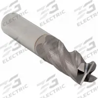 APPROVED VENDOR Square End Mill: Carbide, TiCN Coated, 4 Flute, 14 mm Mill Dia, 32 mm LOC, 90 mm OAL (MPN 206-001430C)