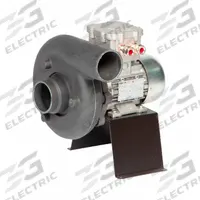 Blower: 6 in Wheel Dia, Direct Drive, Includes Drive Pack, 40 cfm, 3/25 hp, 230/460V AC, 3 Ph (MPN S10XT4P008). Key specifications — Rotation: CCW; Brand: PLASTEC; Motor Housing Design: Totally Enclosed Motor; Nominal Voltage: 230/460V AC.