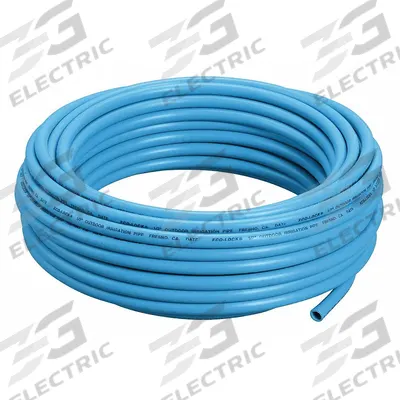 HYDRORAIN Pipe: 1/2" Tube, LDPE, 80 psi Max Working Pressure, 16 in Wd - Irrigation Pipe