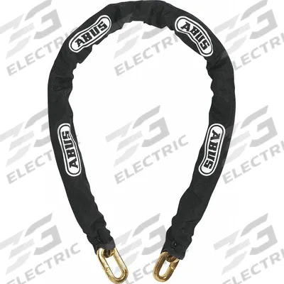 ABUS Maximum Security Chain: 6 ft Lg, 3/8 in Chain Dia, Zinc - Security Chains