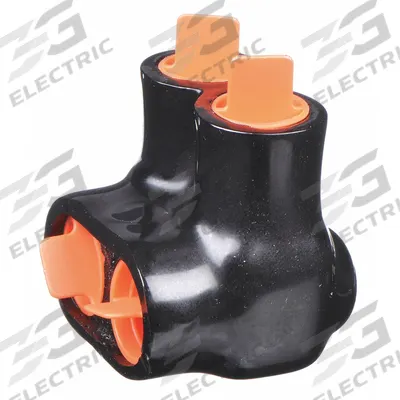 BLACKBURN Multitap Connector: 2 Port, Single-Sided Entry, 14 AWG – 2/0 AWG Wire Size - Dry-Location Single-Sided Entry Multitap Connectors