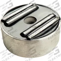 MAG-MATE Ceramic Magnets: Neodymium, 2 in Outside Dia, 0.75 in Thick, Pot Magnet, Encased, 35 (MPN C4H2002). Key specifications — Color: Silver; Max Pull Force: 50 lbf.