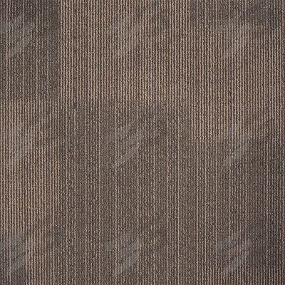 APPROVED VENDOR Carpet Tile: Brown, Multi-Level Loop, 53.82 sq ft Coverage Area