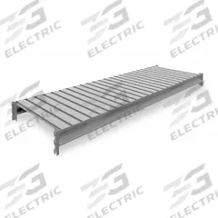 TENNSCO Shelf: 72 in x 24 in, 22 ga Beams, Steel, 2,750 lb Load Capacity (MPN 6940). Key specifications — Decking Material: Steel; Frame Finish: Powder Coated; Frame Material: Steel; Color: Industrial Gray; Includes: (2) Beams; Brand: TENNSCO.