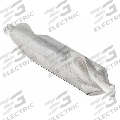 KEO Center Drill: Plain Type, #8, 60°, 3 1/2 in Overall Lg - Plain-Tip Center Drills