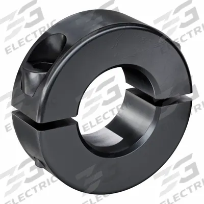 RULAND MANUFACTURING Shaft Collar: 2-Piece, Metric, Round, Clamp-On, 18 mm Bore Dia - Steel Shaft Collars