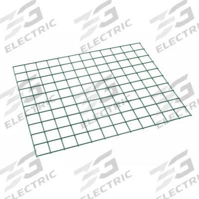 METRO Wall Grid: 36 in x 1/2 in x 30 in, 250 lb Capacity, Steel, Green - Wall-Mount Wire Grid Panels