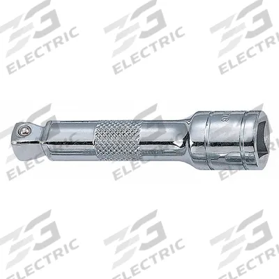 WESTWARD Socket Extension: 3/8 in Input Drive Size, 3/8 in Output Drive Size - Flex & Wobble Hand Socket Extensions