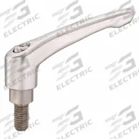 KIPP Adjustable Handle: SS, M10 Thread, 20 mm Thread Lg, 80 mm Lg (MPN K0124.310X20). Key specifications — Brand: KIPP.