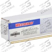 WESTWARD Brazing Alloy: Low-Fuming Bronze, 0%, RBCuZn-C, 1/4 in x 36 in, Bare (MPN 30XP50). Key specifications — Tensile Strength: 71 ksi; Yield Strength: 64 ksi; Manufacturer Part Number: 30XP50; Brand: WESTWARD; pack-container: 1/pk.