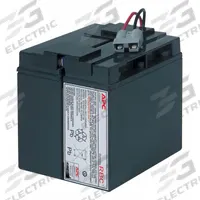 APC BY SCHNEIDER ELECTRIC UPS Replacement Battery: 12 V DC Volt, 17 Ah Battery Capacity (MPN RBC7). Key specifications — Battery Connection: Detachable Cable; Compatible with Manufacturer Model Number: SU700XLINET.