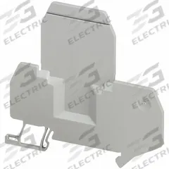 SCHNEIDER Partition Plate: Clip-On Mount, Gray, Terminal Blocks (MPN NSYTRAPE24). Key specifications — attr1307181: NSYTRV24DPE; attr1307182: Terminal Blocks; attr1307177: SCHNEIDER; attr1307201: Clip-On Mount.