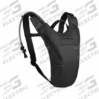 CAMELBAK Hydration Pack: Black, 1.5 L Fluid Capacity, 12 1/4 in Overall Lg, 8 1/4 in Overall Wd (MPN 1737001000P). Key specifications — Brand: CAMELBAK; Material: Polyester.