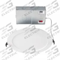 KEYSTONE TECHNOLOGIES LED Light Fixture: 8 in Dia, 1,800 lm, 2700K/3000K/3500K/4000K/5000K, 23 W (MPN KT-WDLED23PS-8A-9CSF-VDIM). Key specifications — Trim Color: Available Separately; Dimmable: Yes; Color Temperature: 3000K; Brand: KEYSTONE TECHNOLOGIES; Voltage: 120 to 277V AC.