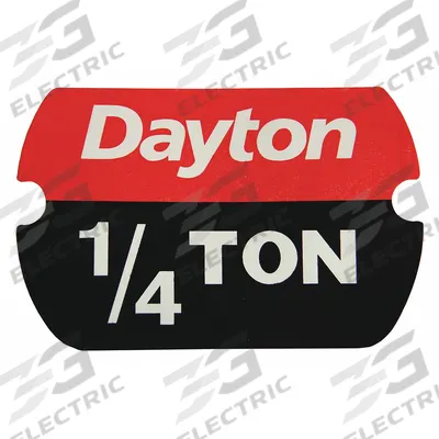 Dayton Warning Label: MH29XL8509G. Key specifications — Manufacturer Part Number: MH29XL8509G. - Warning Labels for Hoists