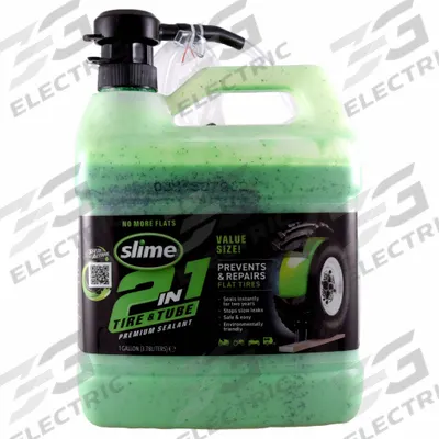 SLIME Tire Sealant: Sealant, Liquid, Bottle, 1 gal Container Size - Tire Sealants