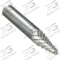 WIDIA Carbide Bur: Ball-Nosed Cone, SL-6, Double Cut, 5/8" x 1 5/16" Head, 1/4" Shank (MPN M41471). Key specifications — Trade Number: SL-6; Brand: WIDIA METAL REMOVAL.