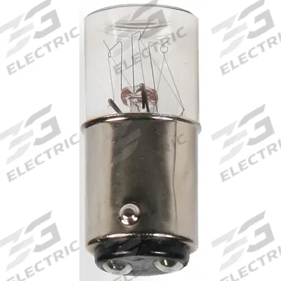 EDWARDS SIGNALING Incandescent Bulb: Incandescent, Double Contact Bayonet (BA15d) - BA15d Double-Contact Bayonet Base Lamps