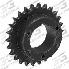 TSUBAKI Single Strand Sprocket: For 60 Chain, 26 Teeth, 6.222 in Pitch Dia, 6.627 in Outside Dia (MPN 60Q26). Key specifications — Brand: TSUBAKI; Required Bushing Series: Q1.