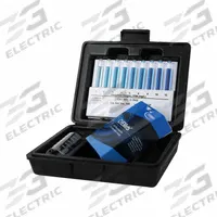 CHEMETRICS Water Quality Test Kit: Dissolved Oxygen, 1 to 12 ppm, 1 ppm, 30 Tests (MPN K-7512). Key specifications — Includes: Comparator; Range: 1 to 12 ppm; Sensitivity: 1 ppm; Test Parameters: Dissolved Oxygen.