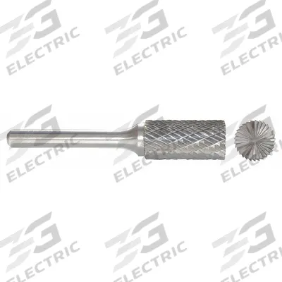 APPROVED VENDOR Carbide Bur: Cylinder with End Cut, SB-42L3, Double Cut - Double-Cut End-Cut Cylinder Burs