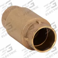 APPROVED VENDOR Spring Check Valve: Inline Valve Body, 1 1/2 in Pipe Size, Sweat x Sweat, Bronze (MPN 6AJZ1). Key specifications — Brand: APPROVED VENDOR.
