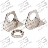SMC Foot Bracket: Foot Mount Type, Fits 20 mm Bore Dia, CM-L020B. Key specifications — attr947439: CM-L020B; attr1171502: Mounting Bracket.