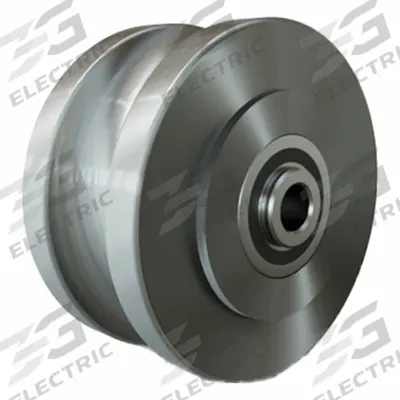HAMILTON Track Wheel: 4 in Wheel Dia., 2 in Wheel Wd, 1,250 lb Load Capacity - U-Groove Wheels