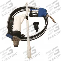 LIQUIDYNAMICS INC. Hand Pump: Lever, Pump with Hose, Nozzle & Spout, 10 oz per stroke, Piston, 40 in (MPN 560008V-3AP-275). Key specifications — Brand: LIQUIDYNAMICS INC.; Housing Material: Polypropylene; Maximum Flow Rate: 10 oz per stroke; Suction Tube Material: Polyethylene.
