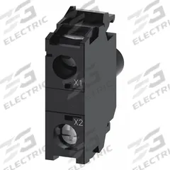 SIEMENS Lamp Module: 22 mm Size, Green, LED, 110 V AC Rating, No Transformer (MPN 3SU1401-1BC40-1AA0). Key specifications — Compatible Operator: Push Button; Compatible with Series: 3SU1; Terminal Connection Type: Screw Terminals; Brand: SIEMENS; Manufacturer Part Number: 3SU1401-1BC40-1AA0; Includes Bulb: Bulb Included.