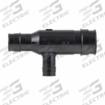 UPONOR Barbed Tee: 1 1/2 in ID x 1 1/4 in ID x 1 in ID Size - Expansion Polymer Barbed Tube Fittings