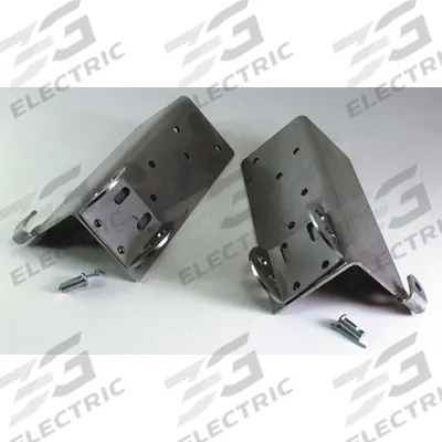 AMERICAN GARAGE DOOR SUPPLY Bracket: Bracket, Bottom, 3 in For Track Size - Max - Brackets for Garage Door Rollers