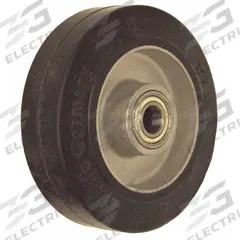 APPROVED VENDOR Caster Wheel: 3 15/16 in Wheel Dia., 1 5/8 in Wheel Wd, Rubber, 220 lb Load Rating (MPN ALSI 100/15HK). Key specifications — Wheel Core Material: Aluminum; Wheel/Tread Color: Black; Brand: APPROVED VENDOR.