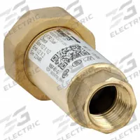 WATTS Dual Check Valve: LF7R, 1/2 in Pipe Size, FNPT x FNPT, 15.5 gpm Flow Rate, 3.63 in Overall Lg (MPN LF7RU2-2). Key specifications — Brand: WATTS; Connection Type: FNPT x FNPT.